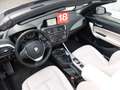BMW 218 i Cabrio Leder Navi MWST Schwarz - thumbnail 11