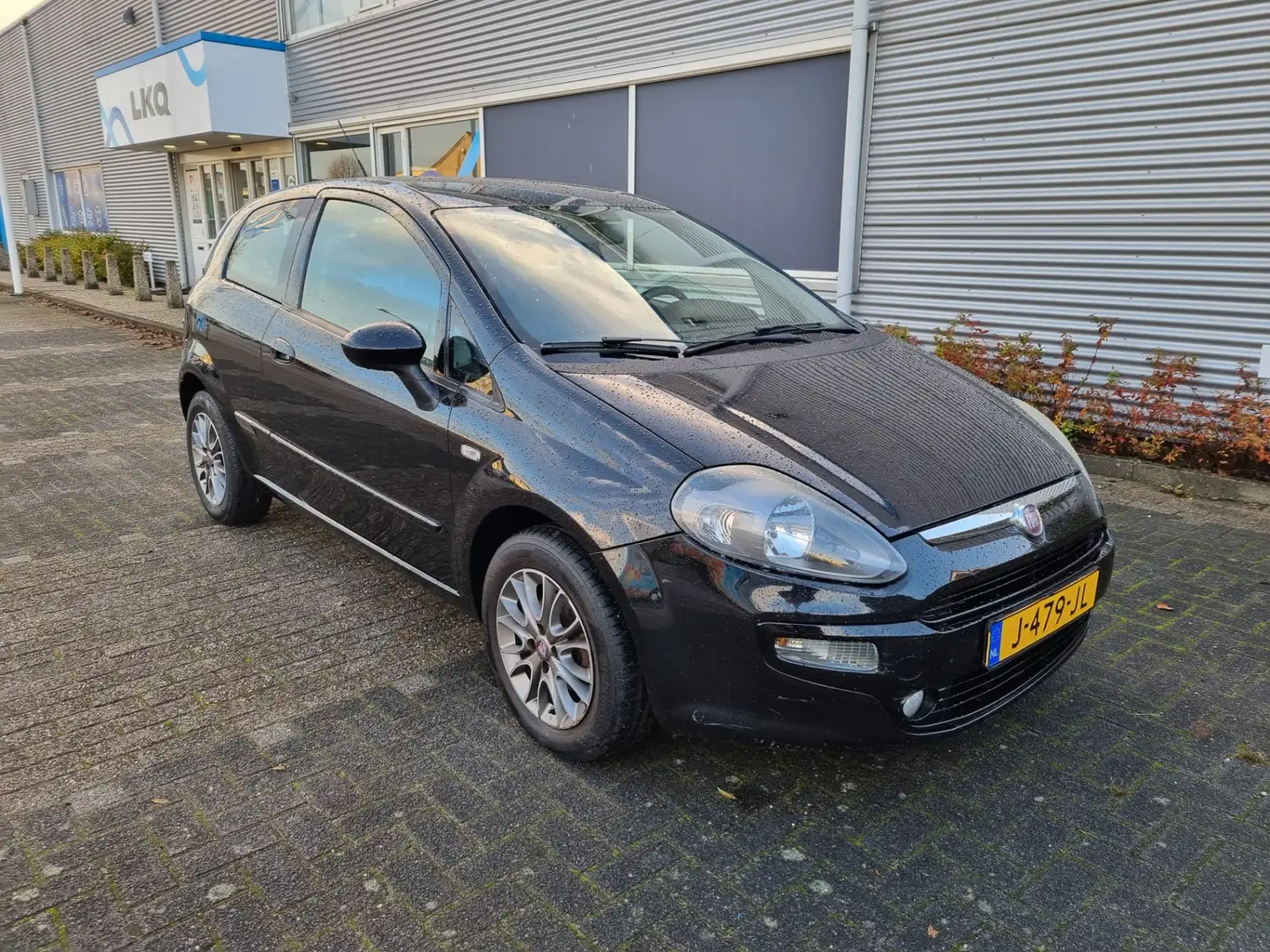 Fiat Punto Evo 1.4 Business 3-Drs Airco! Bj;2011 Zwart - 2
