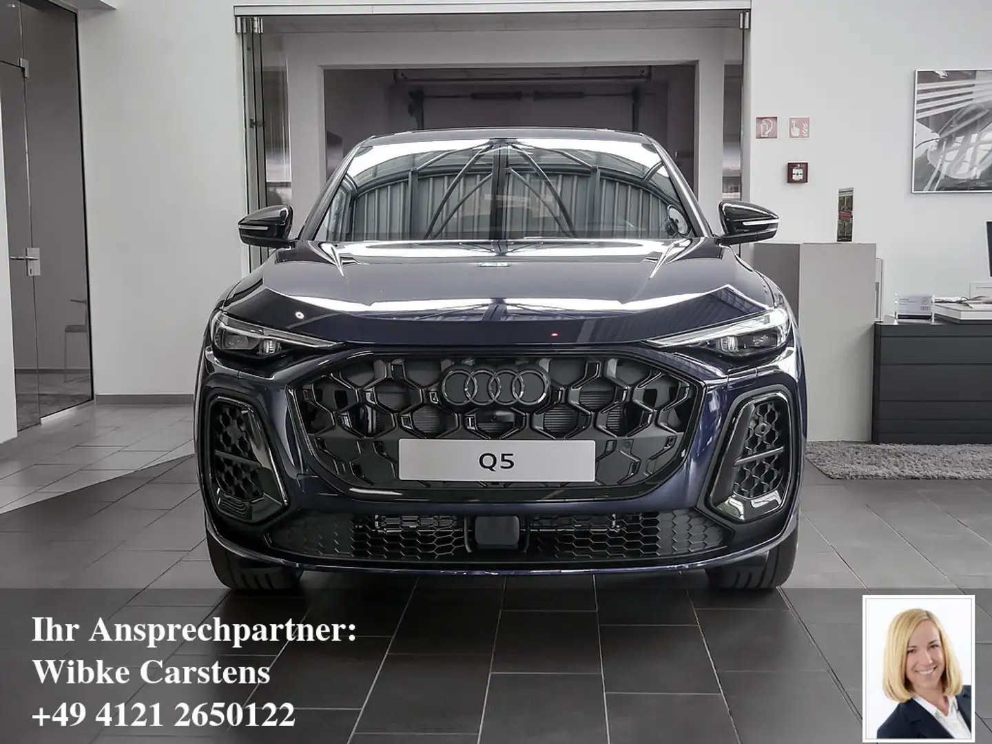 Audi Q5 40 TFSI quattro S line Blauw - 2