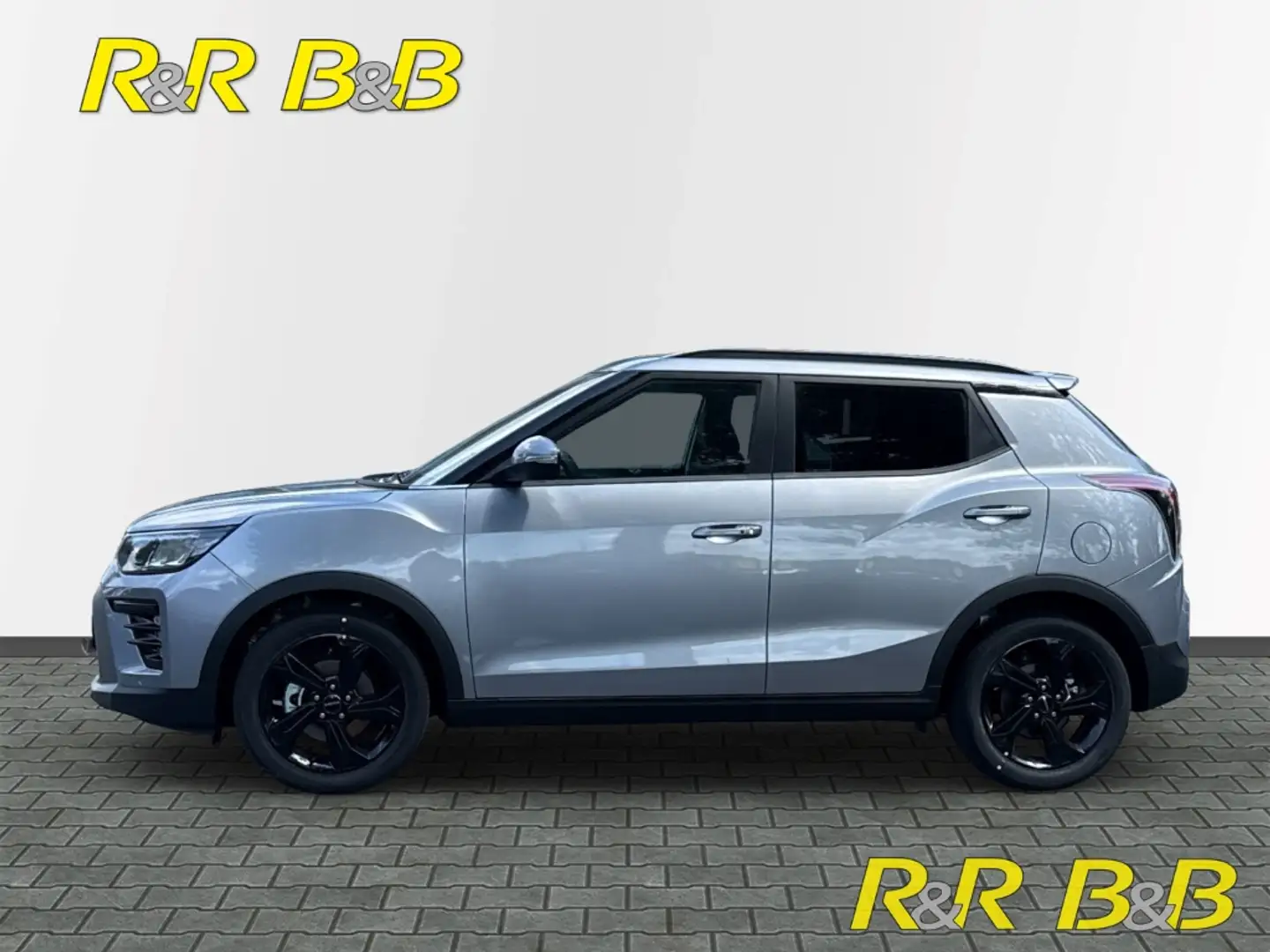 KGM Tivoli Black 1.5 GDI NAVI+CARPLAY+KAMERA+SHZ+LHZ+KLIMA+PD Silber - 2