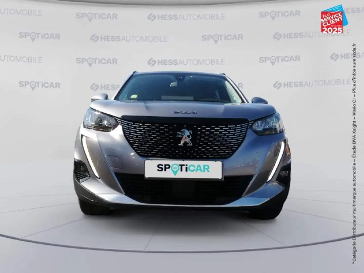 Peugeot 2008 1.5 BlueHDi 130ch S\u0026S Allure EAT8 125g Gris - 2