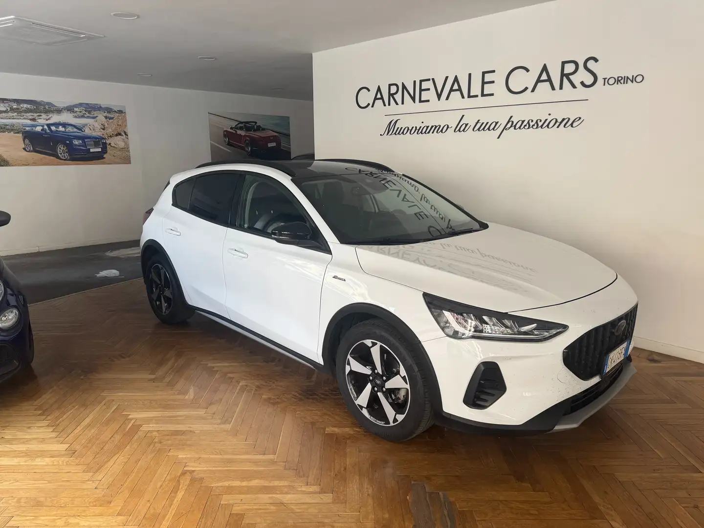 Ford Focus 1.0 ecoboost h ST-Line 125cv powershift Bianco - 1