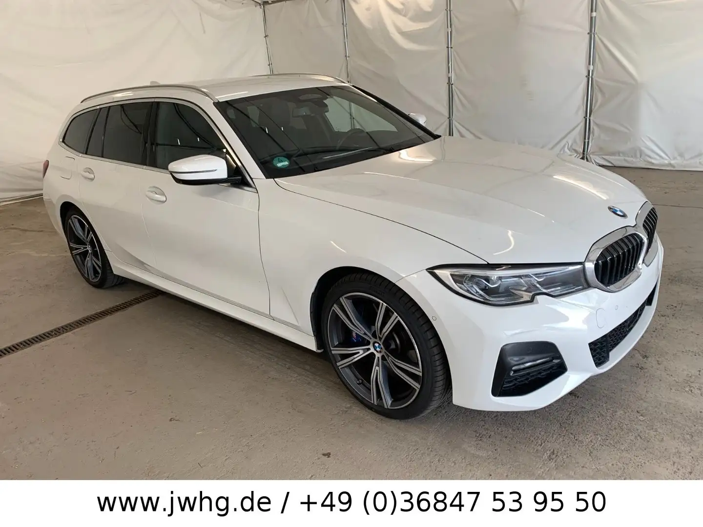 BMW 330 e MSport+19"+DrivingAssProf+HeadUp+Harman+++ Weiß - 2
