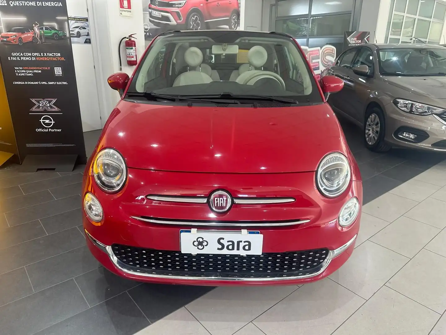 Fiat 500C 1.2 Lounge Rot - 1