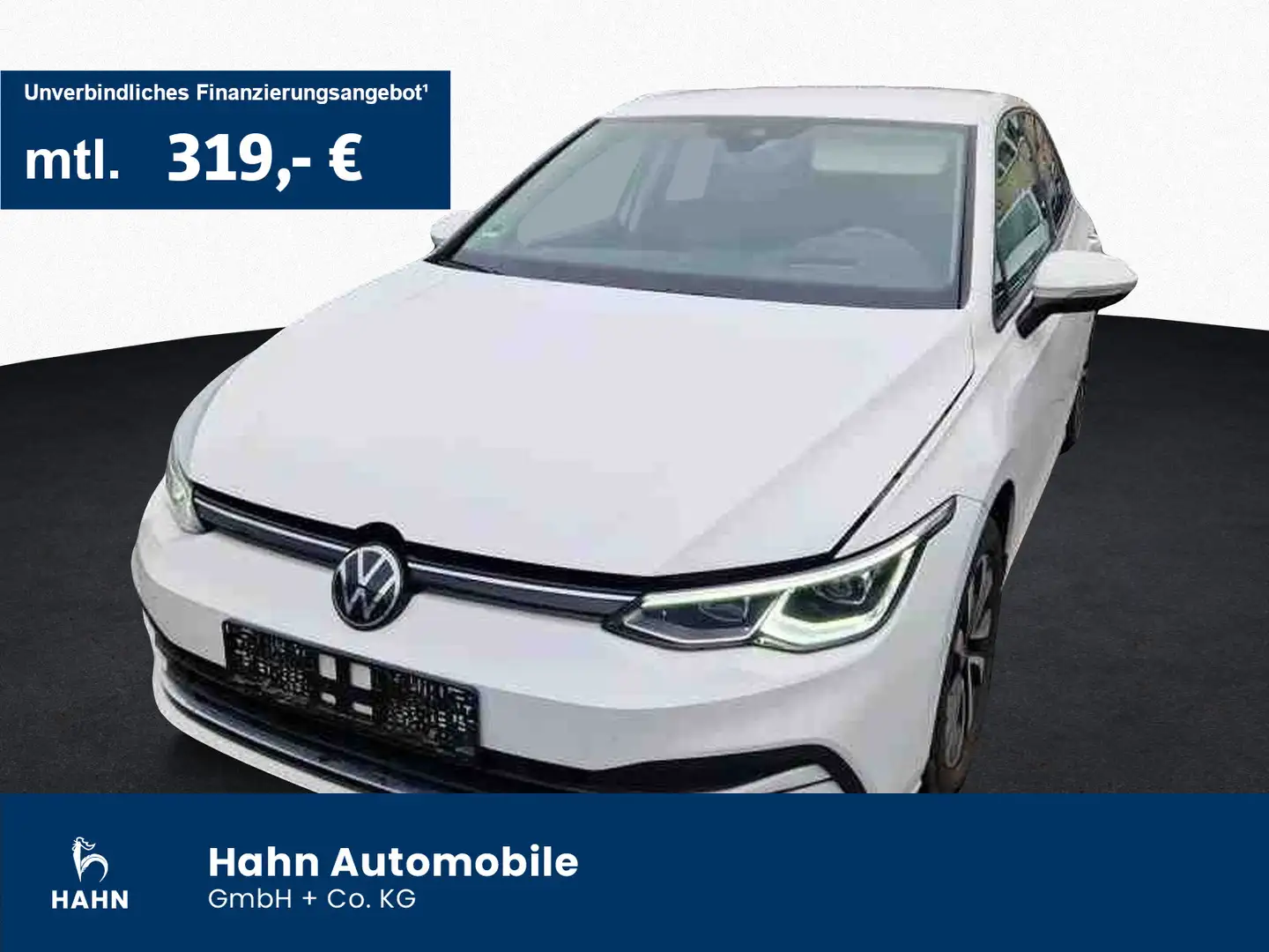 Volkswagen Golf VIII 1,5TSI ACTIVE STANDHZ NAV LED ACC KAM Weiß - 1