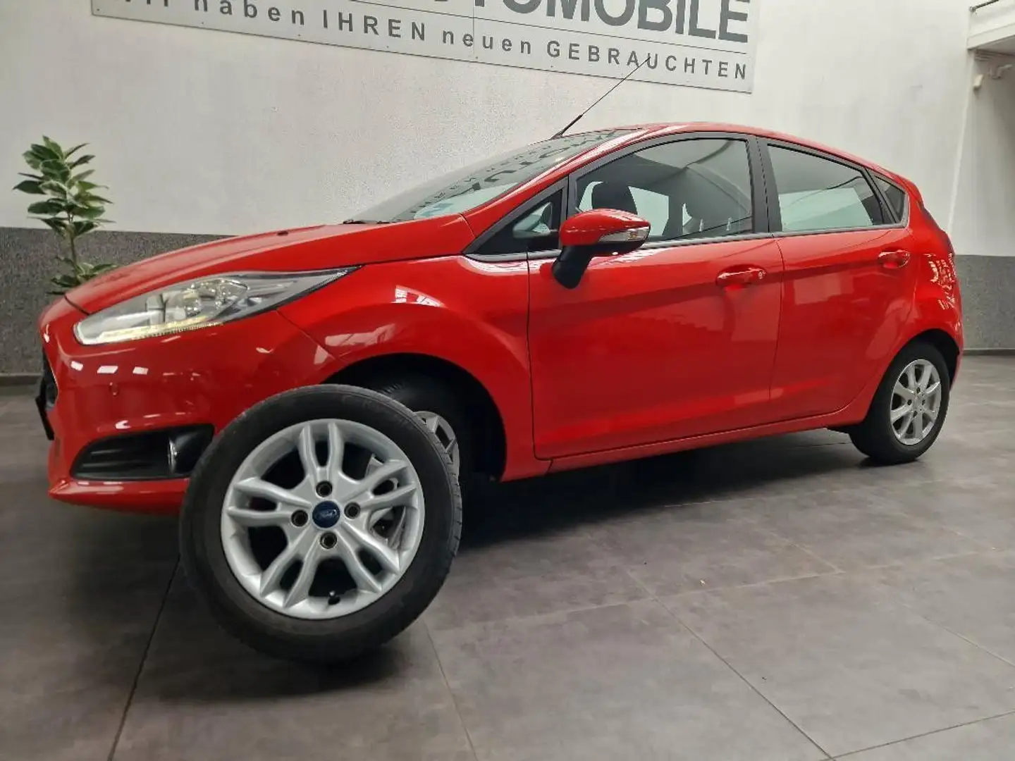 Ford Fiesta 1,0 59kW Klimaautomatik Sitzhz PDC SYNC Rosso - 1