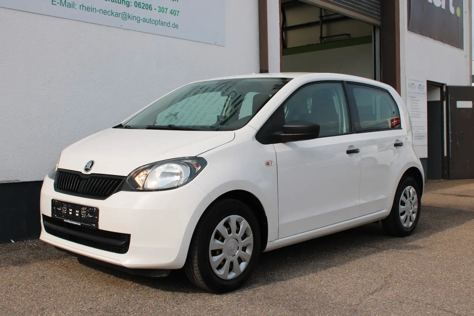 Skoda Citigo Cool 1.0 Edition 4-Türer Navi Klima SHZ Wit - 1