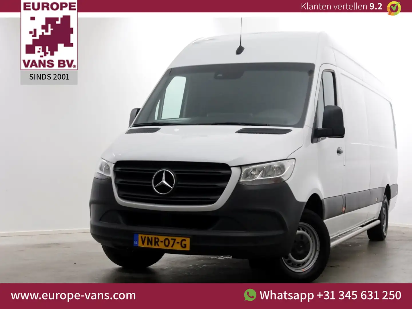 Mercedes-Benz Sprinter 314 CDI 143pk RWD L3H2 Maxi 7G Automaat Airco/Navi Wit - 1