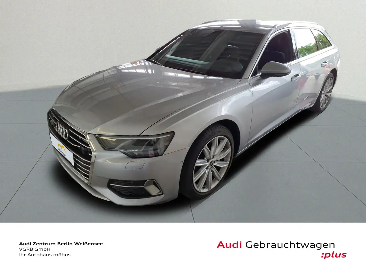 Audi A6 50 TDI TIPT*QUA*LED*RFK*ACC*SHZ*DAB*NAV Silber - 2