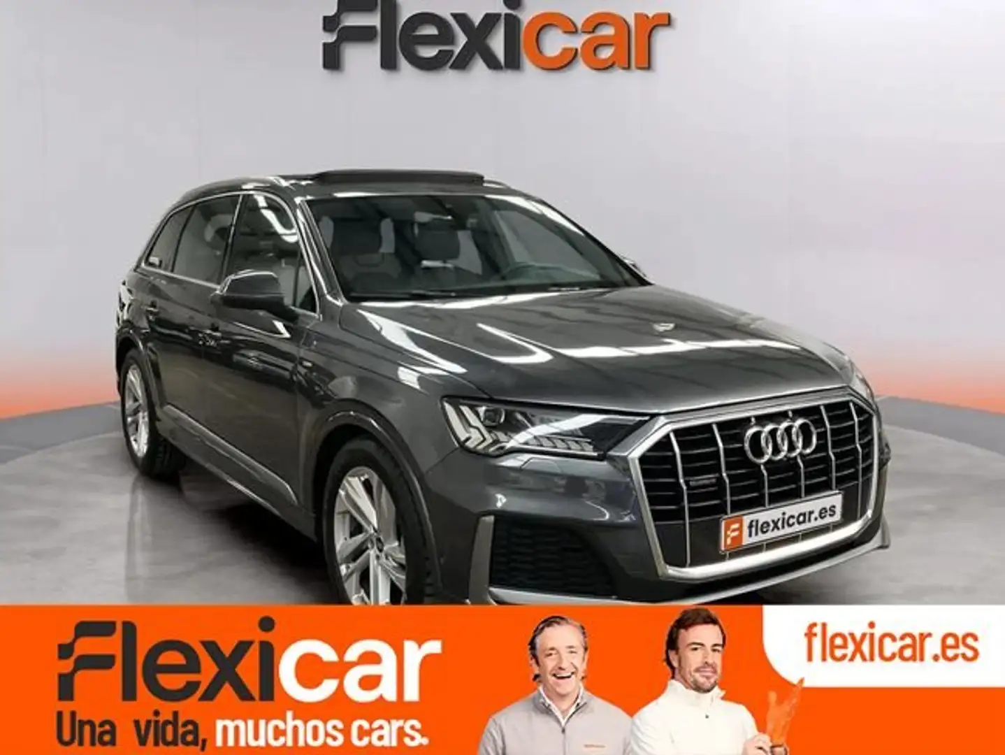 Audi Q7 S line 45 TDI 170kW (232CV) quat. tip. Gris - 1