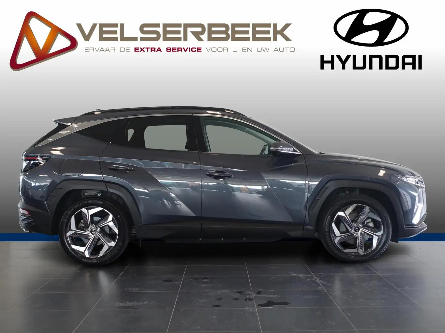 Hyundai TUCSON 1.6 T-GDI PHEV Premium Sky 4WD * 4897 km * Grijs - 2