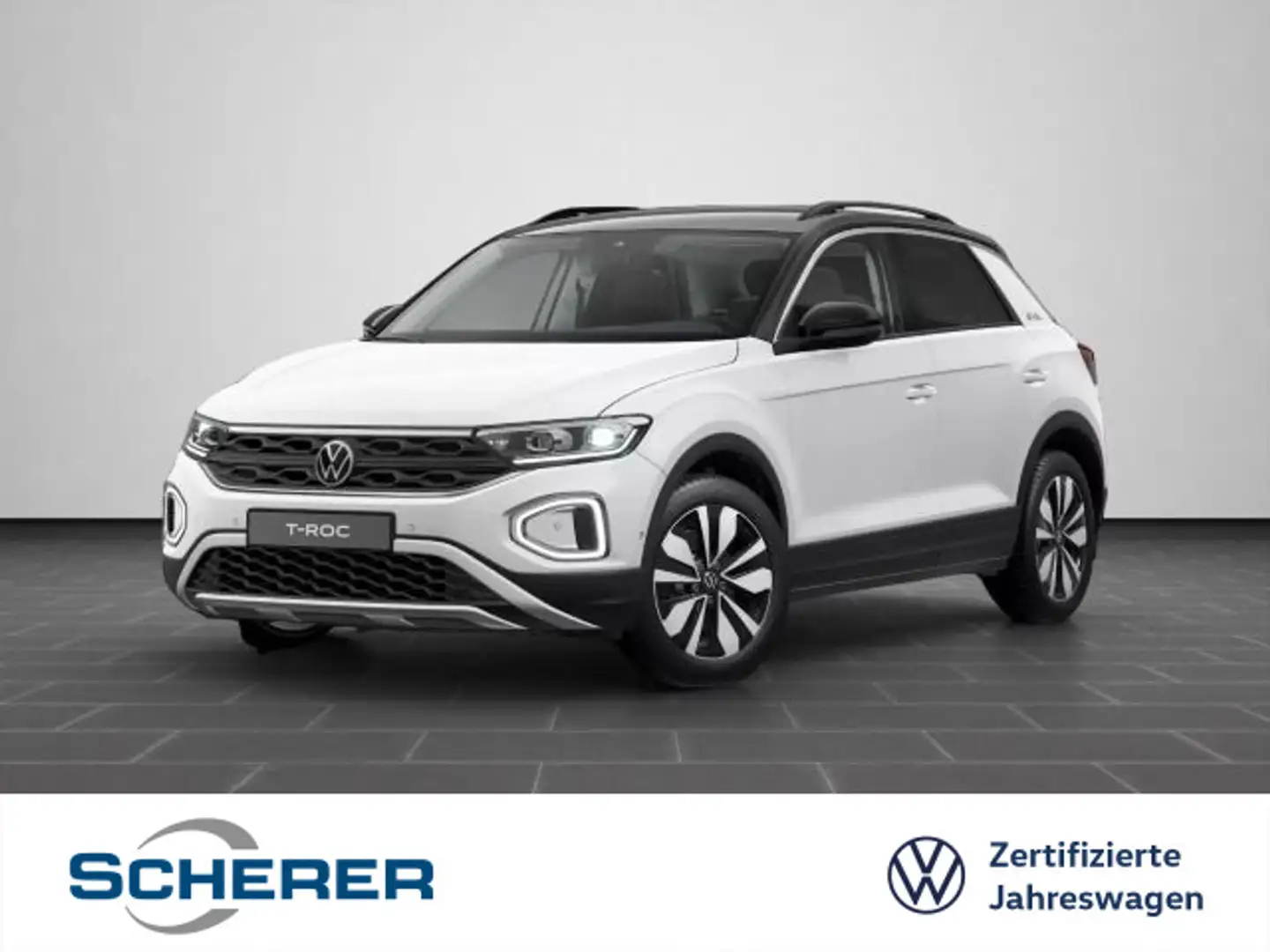 Volkswagen T-Roc Goal 2.0 TDI DSG | 17" | ACC | AHK | CarPl Weiß - 1
