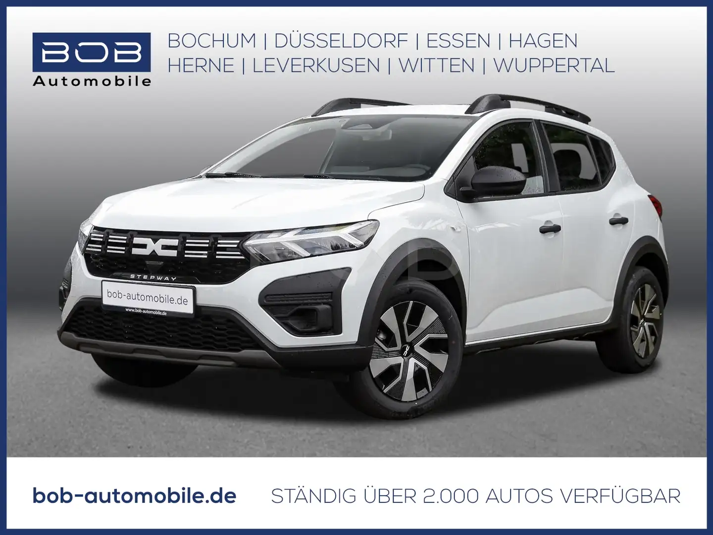 Dacia Sandero Stepway Essential TCe 90 PDC KLIMA BT ZV Weiß - 1