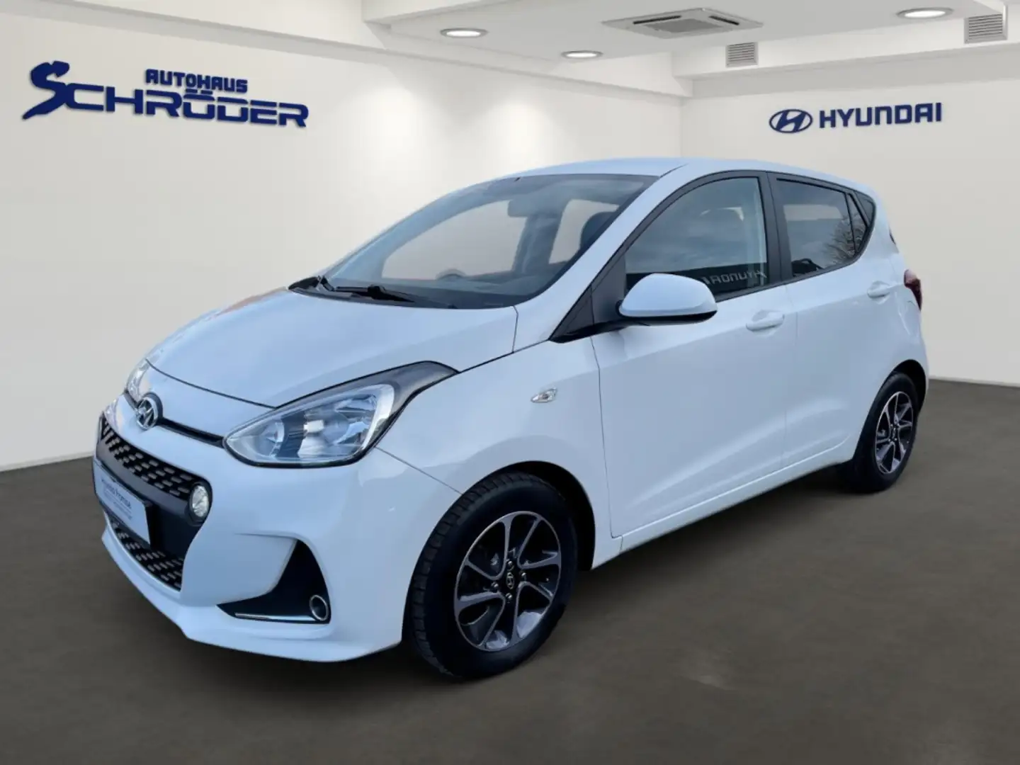 Hyundai i10 1.0 Trend Design-Paket Sitzheizung Tempomat Klima Blanco - 1