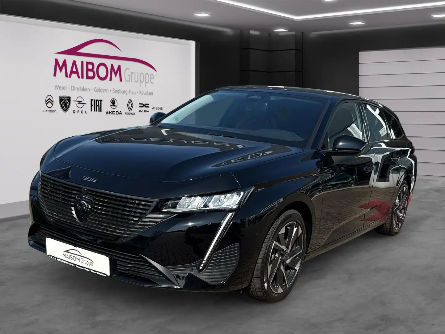 Peugeot 308 Allure Pack PureTech 130 EAT8 Schwarz - 1
