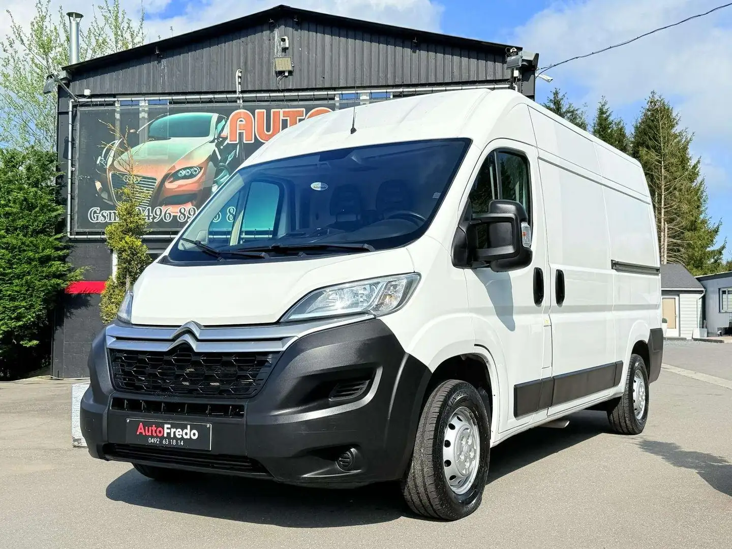 Citroen Jumper 2.0 BlueHDi L2H2 2 portes latéral  14 200 htva Blanc - 2