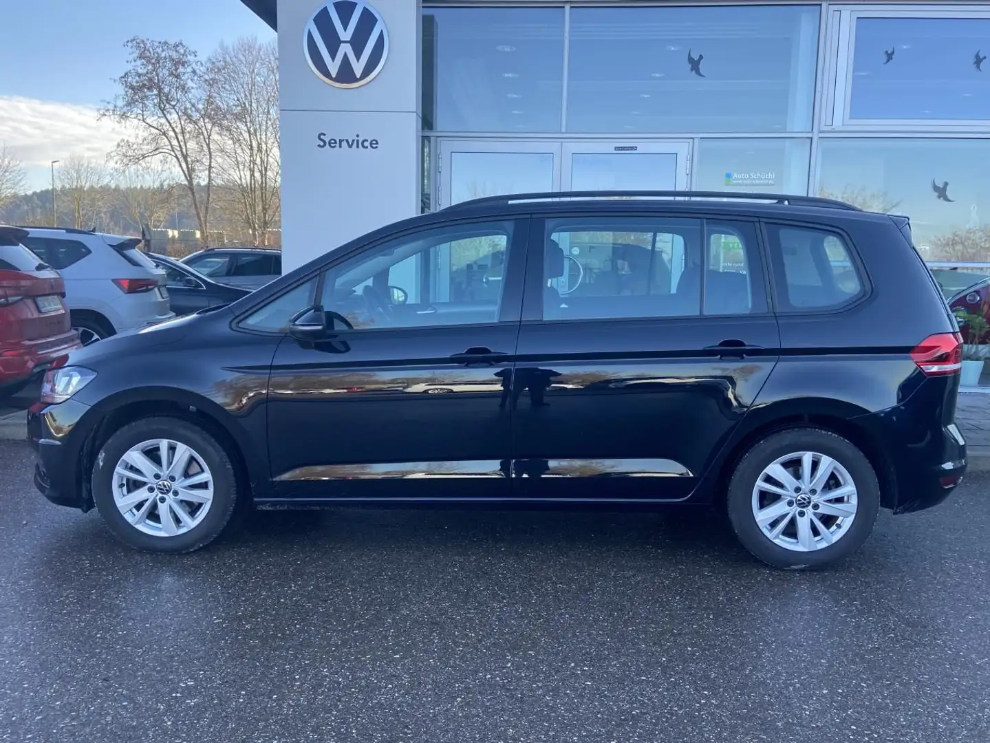 Volkswagen Touran 1.5 TSI Comfortline 7-SITZER AHK+VIRTUAL- Schwarz - 2