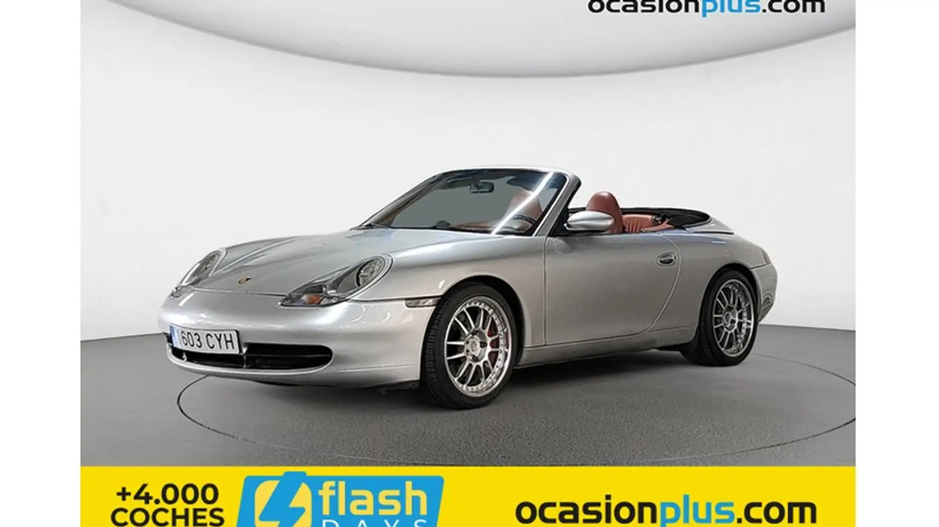 Porsche 996 Carrera Cabrio Plateado - 1