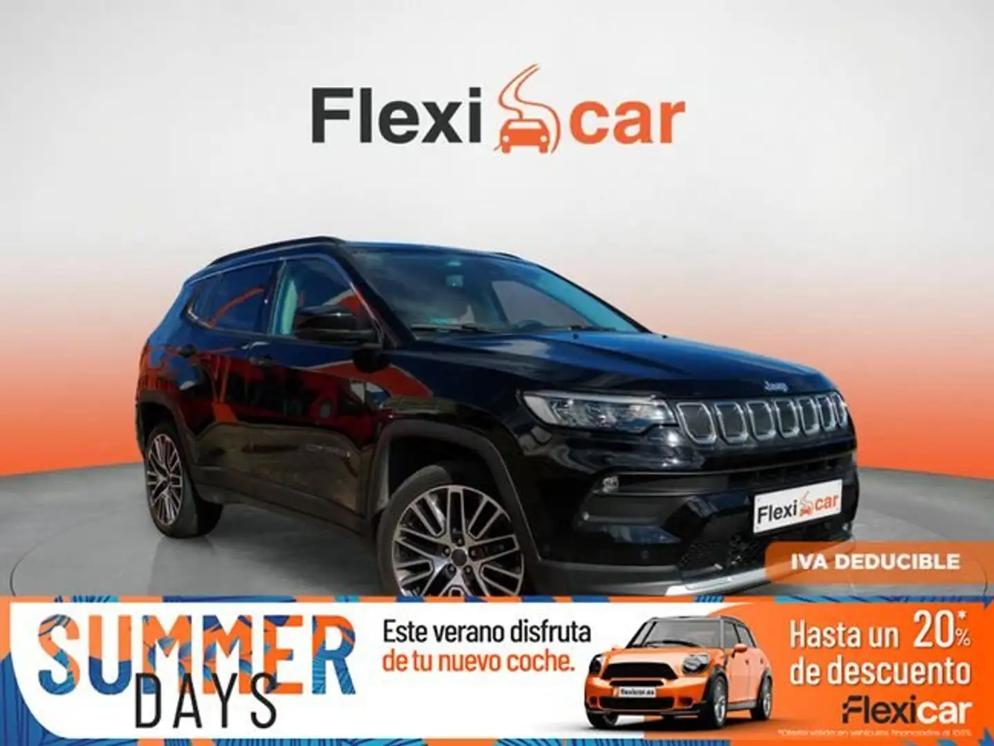 Jeep Compass 1.6+Mjet+96kW+%28130CV%29+Limited+FWD Negro - 1