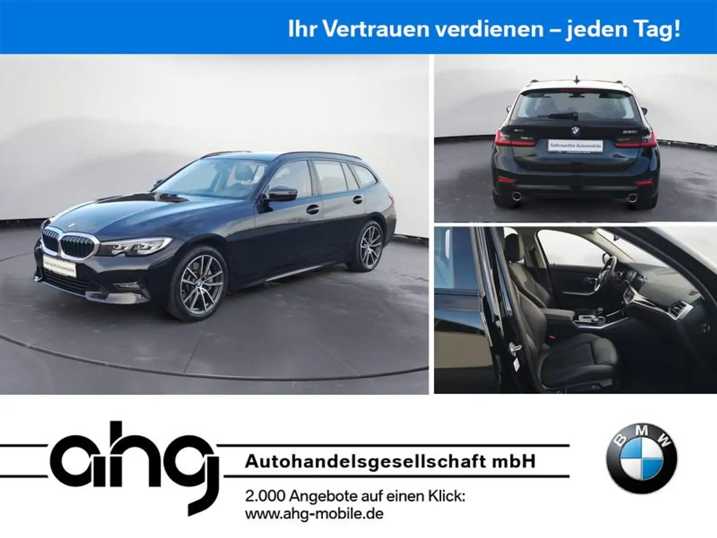BMW 330 iA xDrive Touring Sport Line AHK 18-Zoll Räde Schwarz - 1