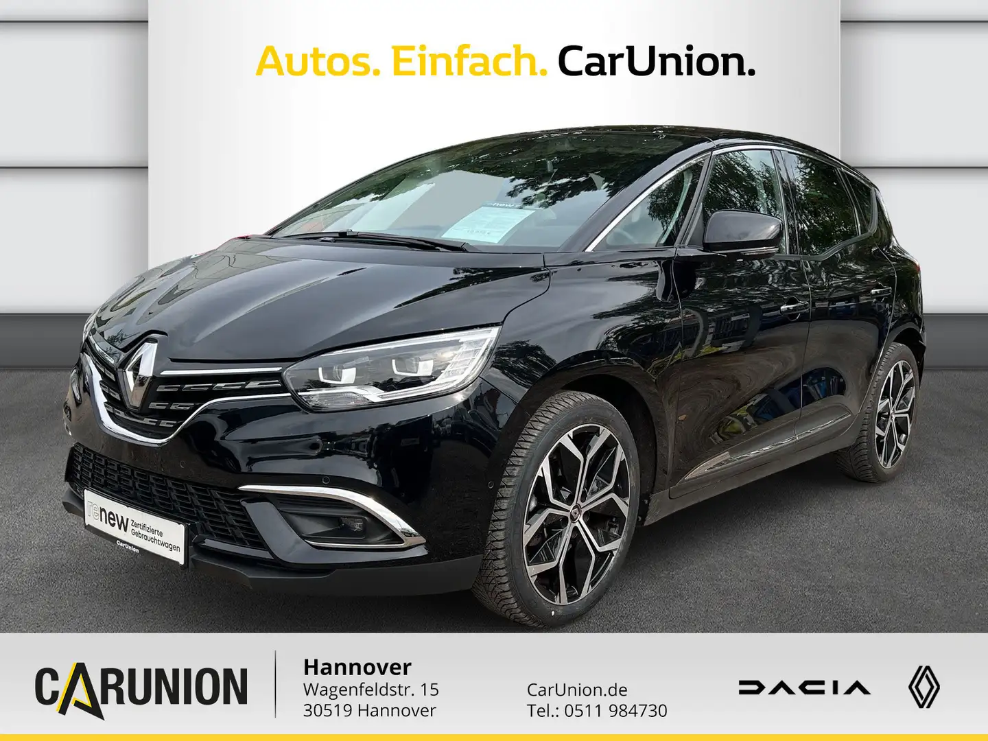 Renault Scenic INTENS TCe 140 GPF Schwarz - 1