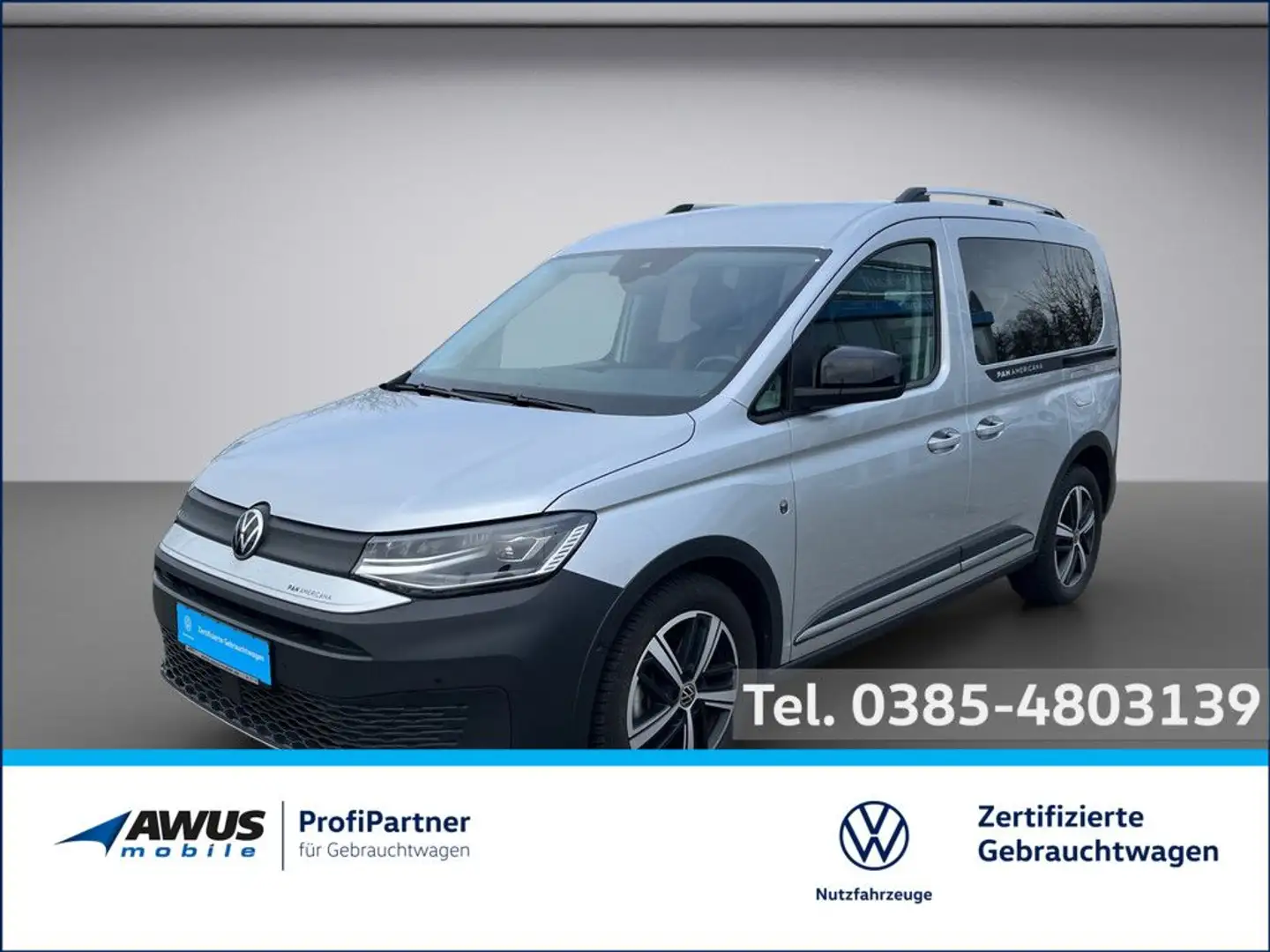 Volkswagen Caddy "Pan-Americana" 2.0TDI 90kW DSG Silber - 1