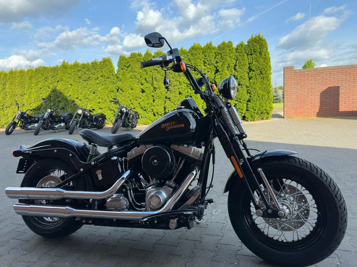 Harley-Davidson Softail Harley-Davidson Cross Bones 2008r 981 milage !! Negro - 1