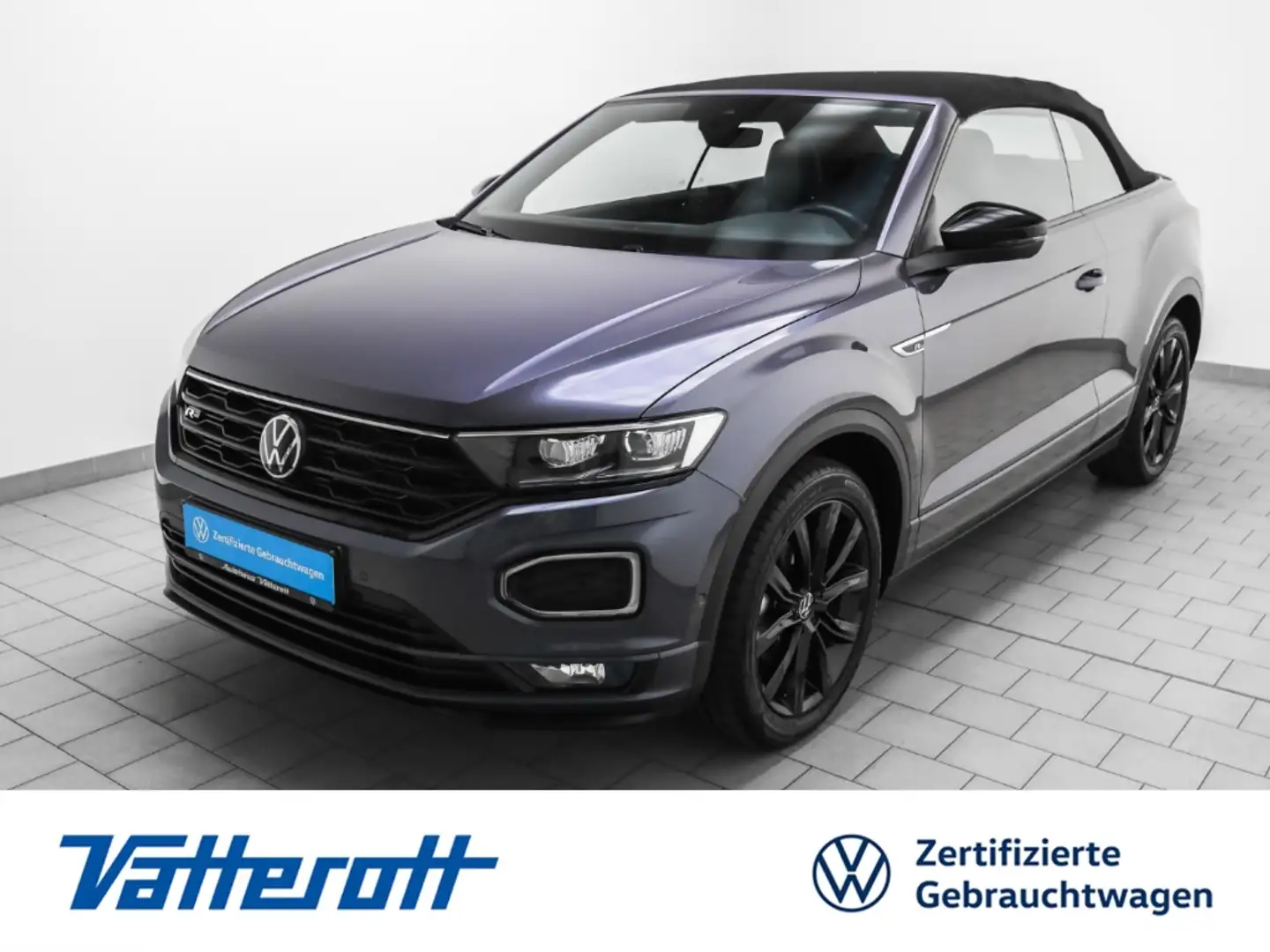 Volkswagen T-Roc Cabrio 1.5 TSI R line Black Style Navi Grau - 1