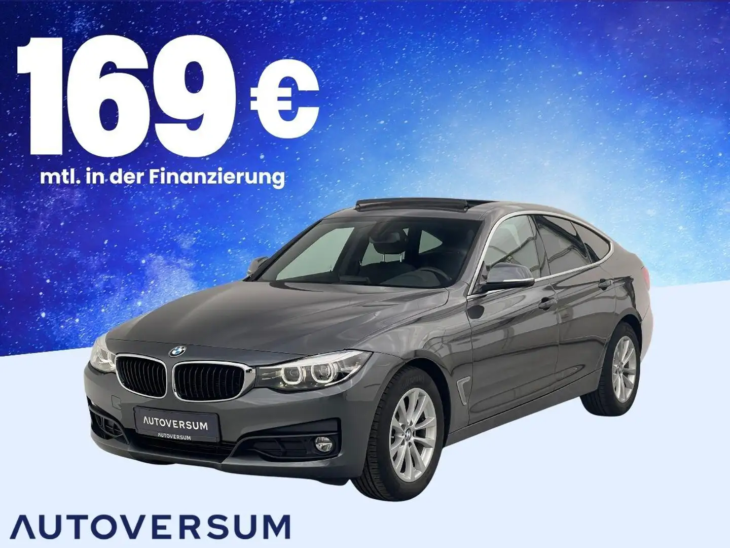 BMW 318 dA GT *AHK*LED*SHZ*PANO*PARK*TEMP* Gris - 1