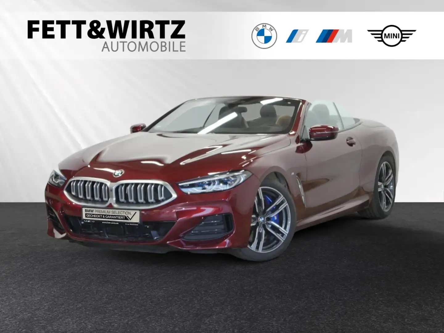 BMW 840 i Cabrio Standhzg.|DrivingAss.Prof.|Pa+ Rood - 1