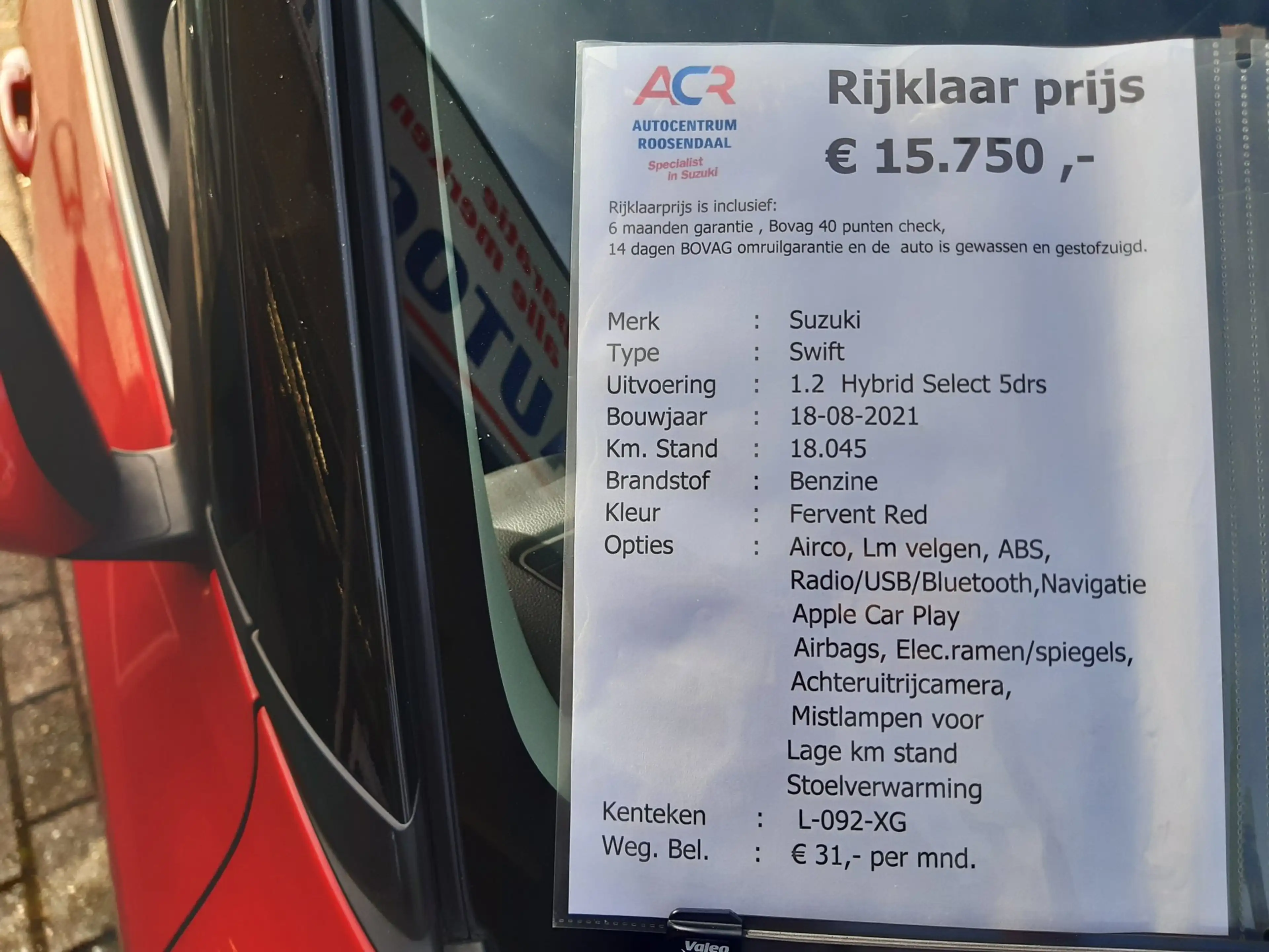 Suzuki Swift 1.2 Select Smart Hybrid 1e eigenaar lage km stand — photo 30