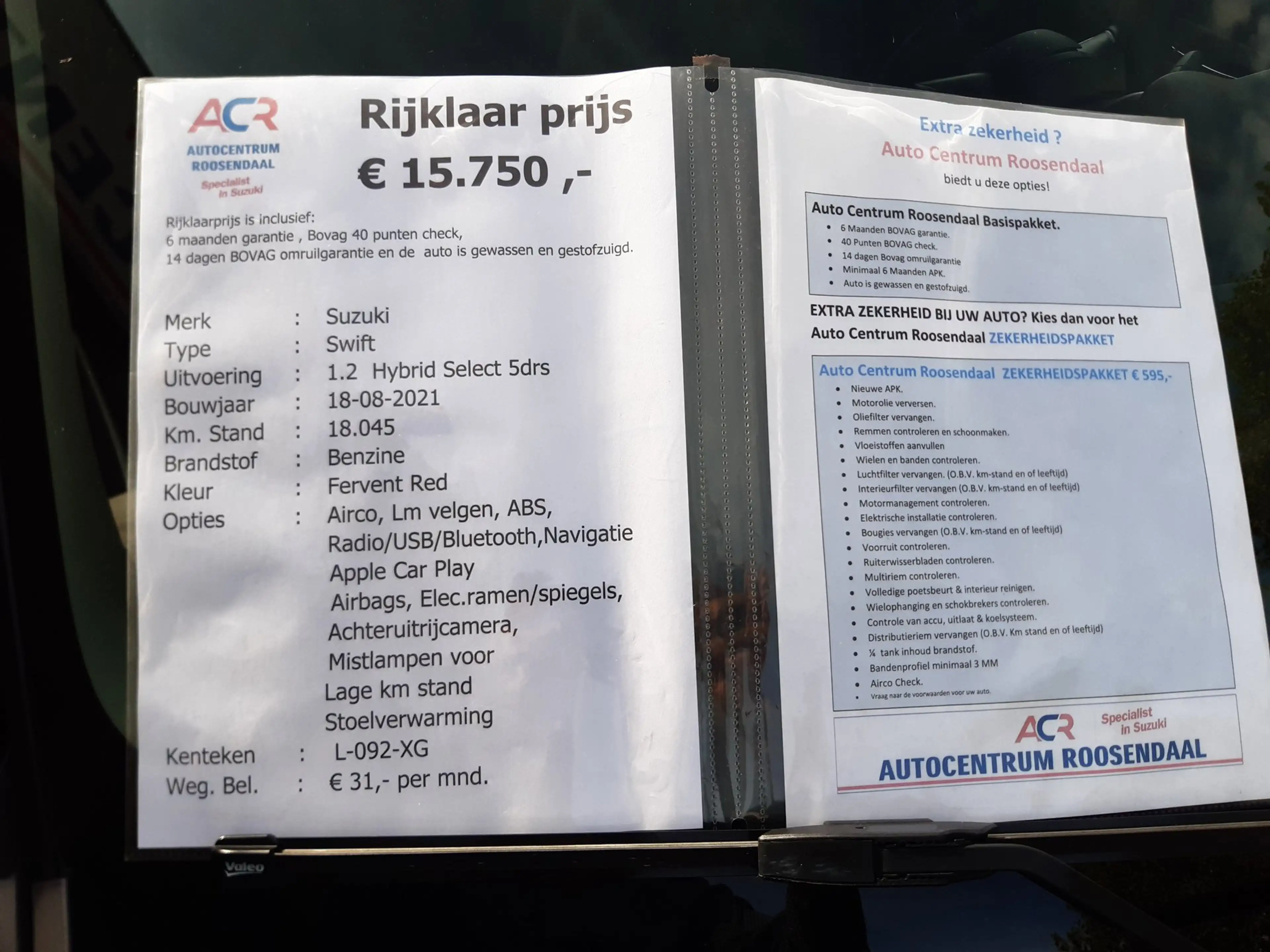 Suzuki Swift 1.2 Select Smart Hybrid 1e eigenaar lage km stand — photo 29