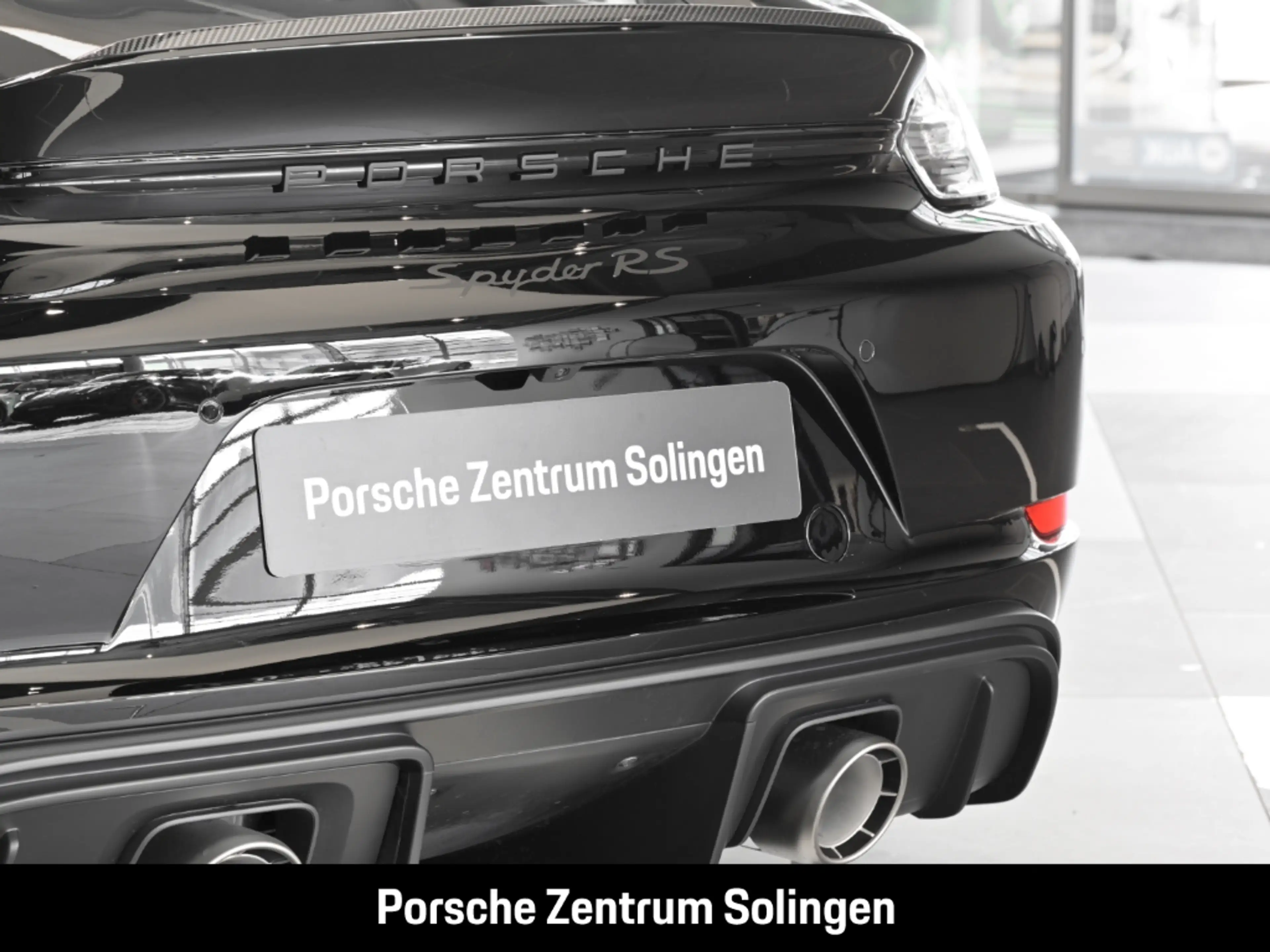 Porsche 718 Spyder RS Weissach Bose LED Chrono Lift 90l — photo 8