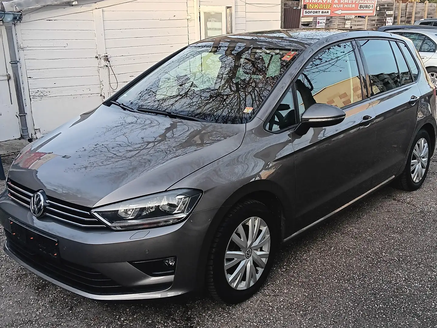 Volkswagen Golf Sportsvan 1.6 TDI Comfortline BMT/Start-Stopp Silber - 2