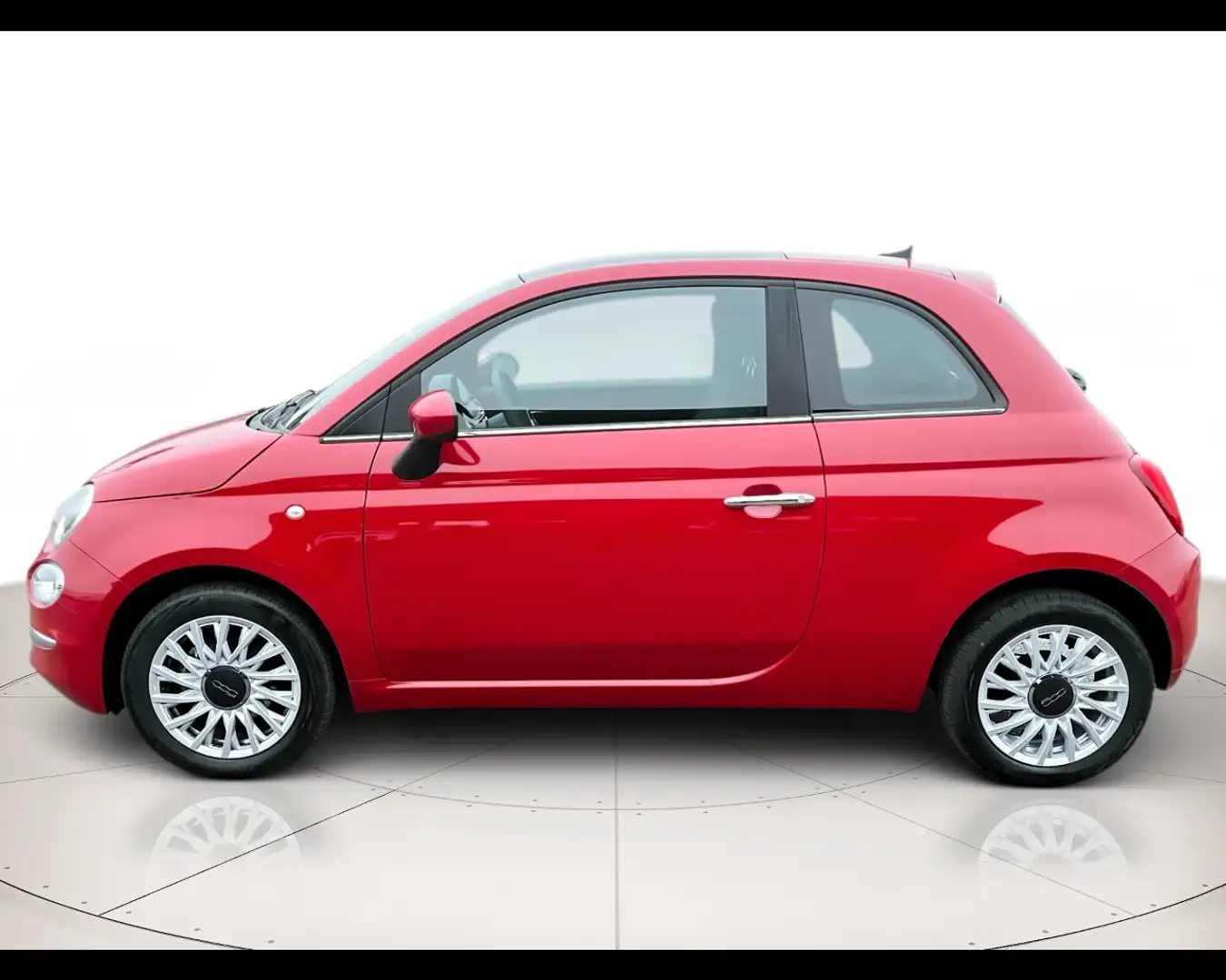 Fiat 500 1.0 Hybrid 70cv Dolcevita Rood - 2