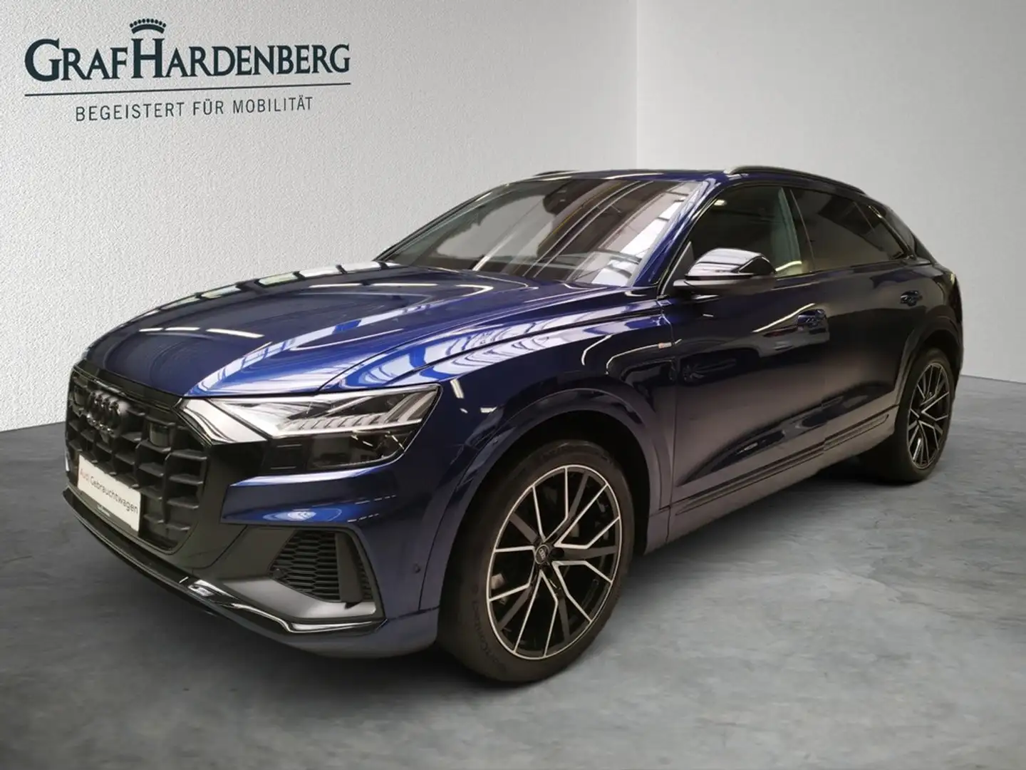 Audi Q8 50 TDI qu. Tiptronic S line AHK Pano GRA ACC Blau - 1
