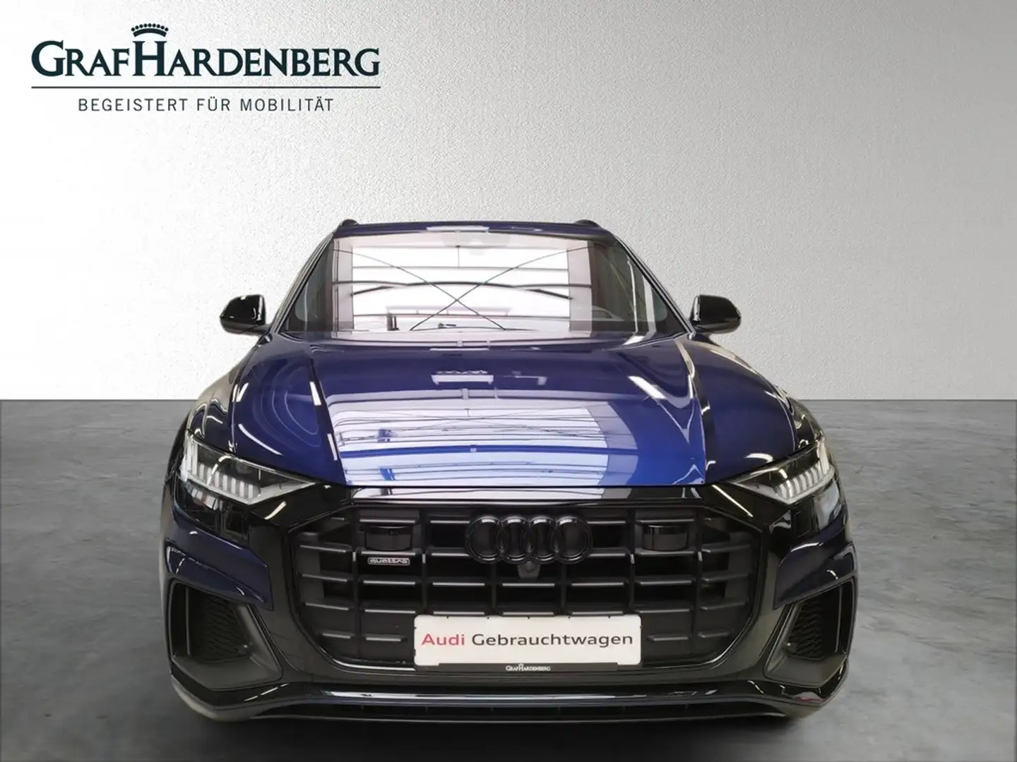 Audi Q8 50 TDI qu. Tiptronic S line AHK Pano GRA ACC Blau - 2