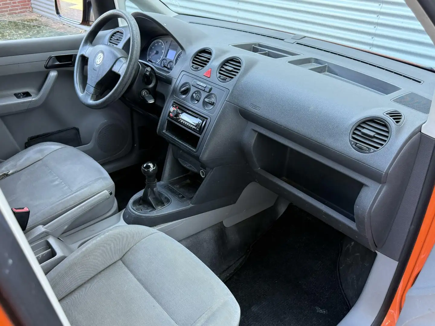 Volkswagen Caddy Bestel 2.0 CNG Grijskenteken Zeer Zuinig 09 Oranje - 2