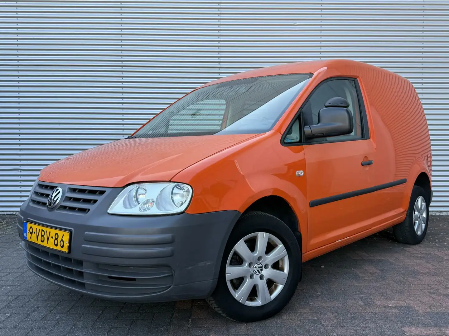 Volkswagen Caddy Bestel 2.0 CNG Grijskenteken Zeer Zuinig 09 Oranje - 1