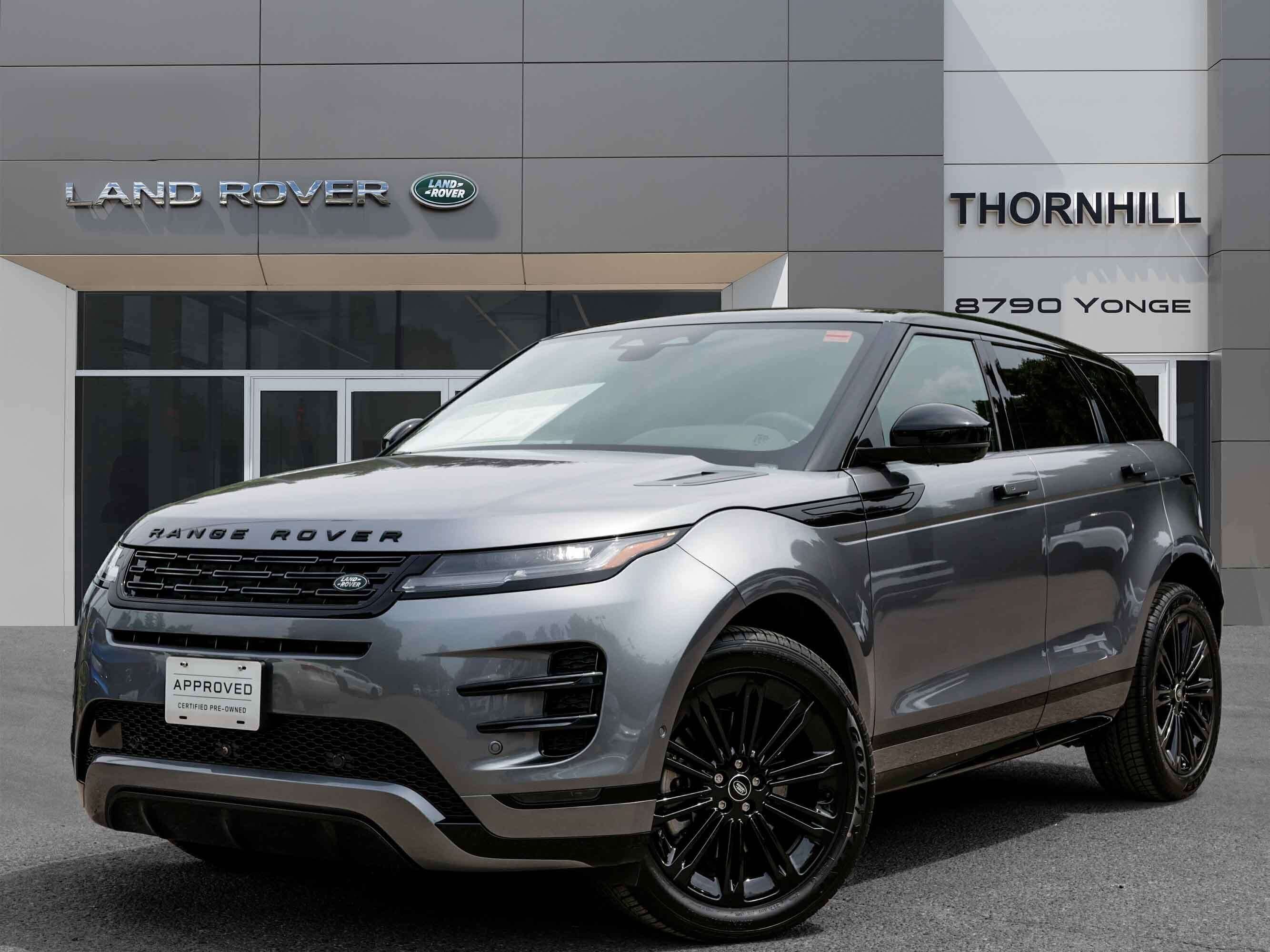2025 Land Rover Range Rover Evoque P250 DYNAMIC SE 5YR/160KM CPO!! 4.80% 84 MONTHS!!