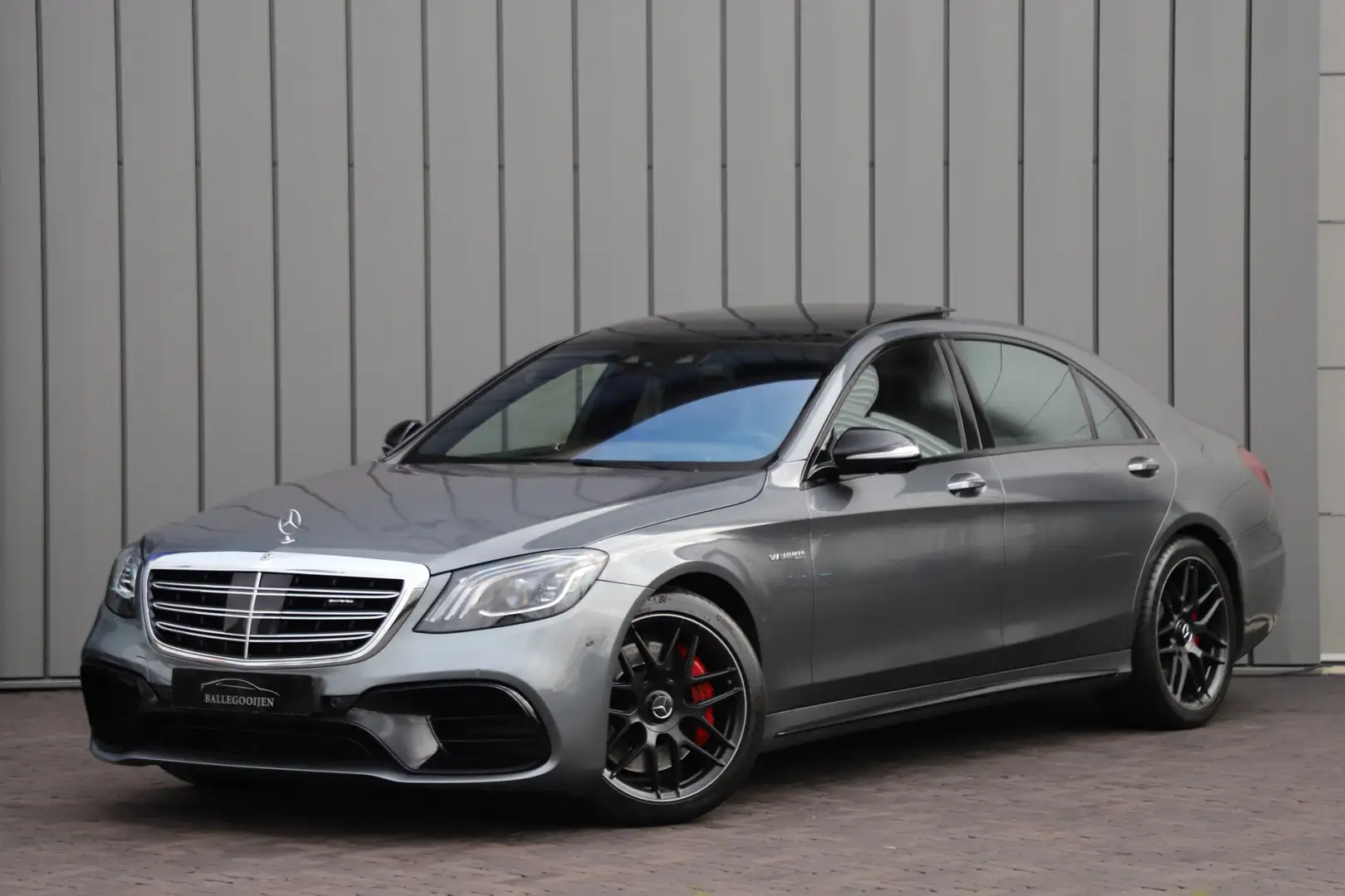 Mercedes-Benz S 63 AMG 4-Matic+ Lang | 612PK | Massage | Head-up | Keyles Gri - 1