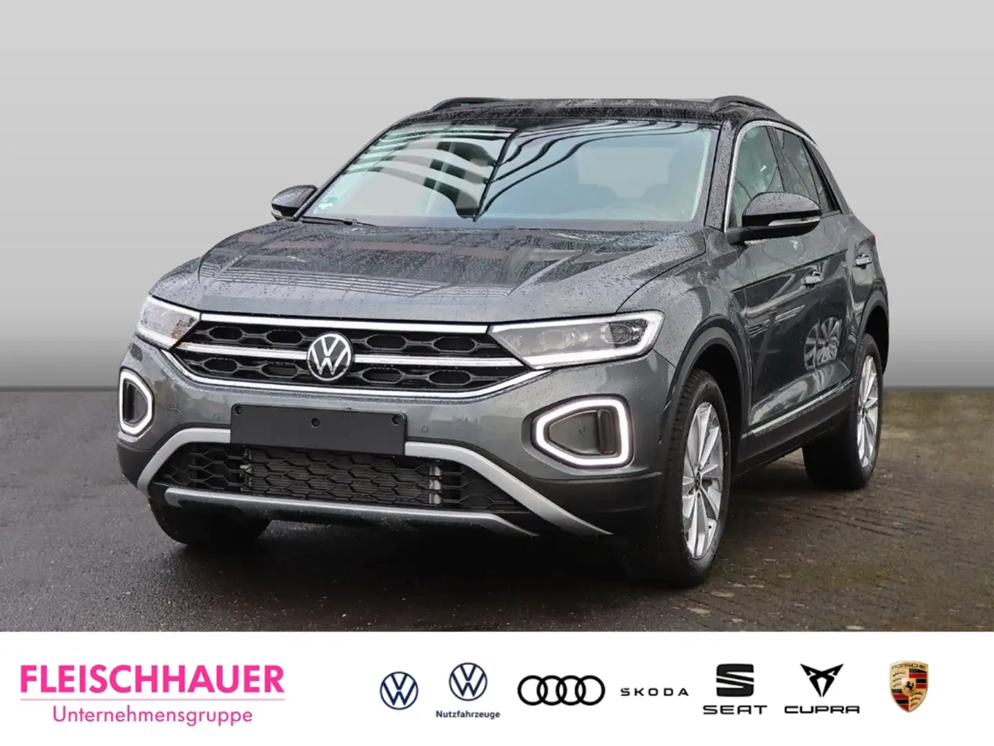 Volkswagen T-Roc Style 1.5 TSI LED ACC PDC v+h SHZ Grau - 1