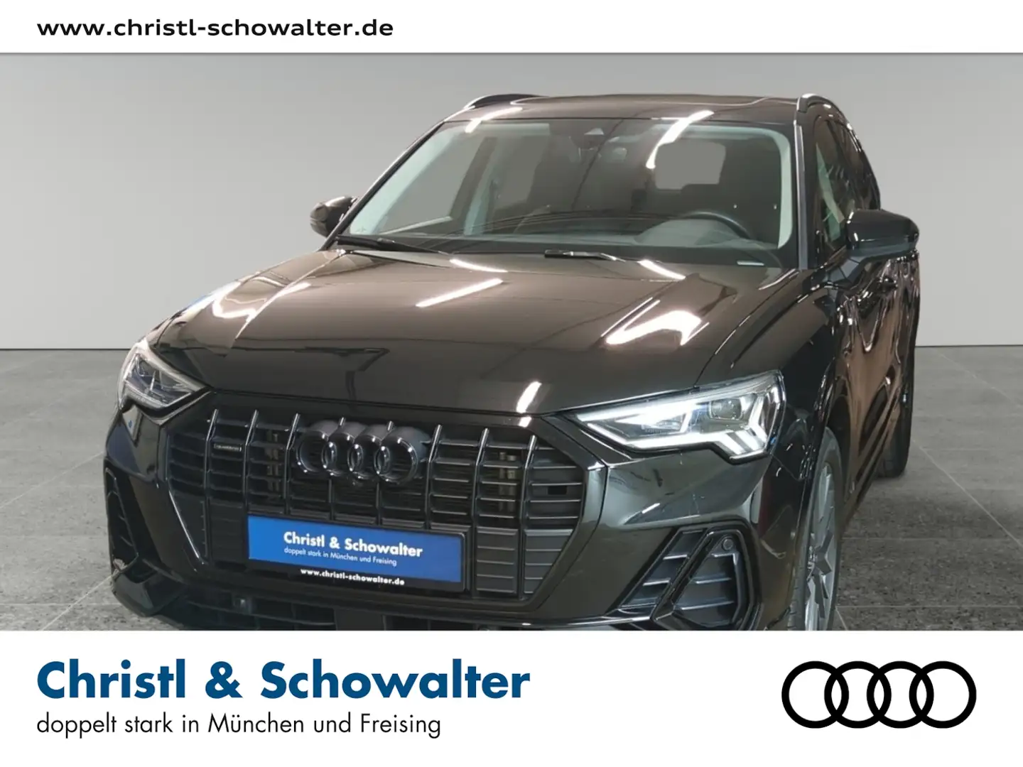 Audi Q3 40TDI quat S tronic S line AHK LED PANO STHZG Noir - 1