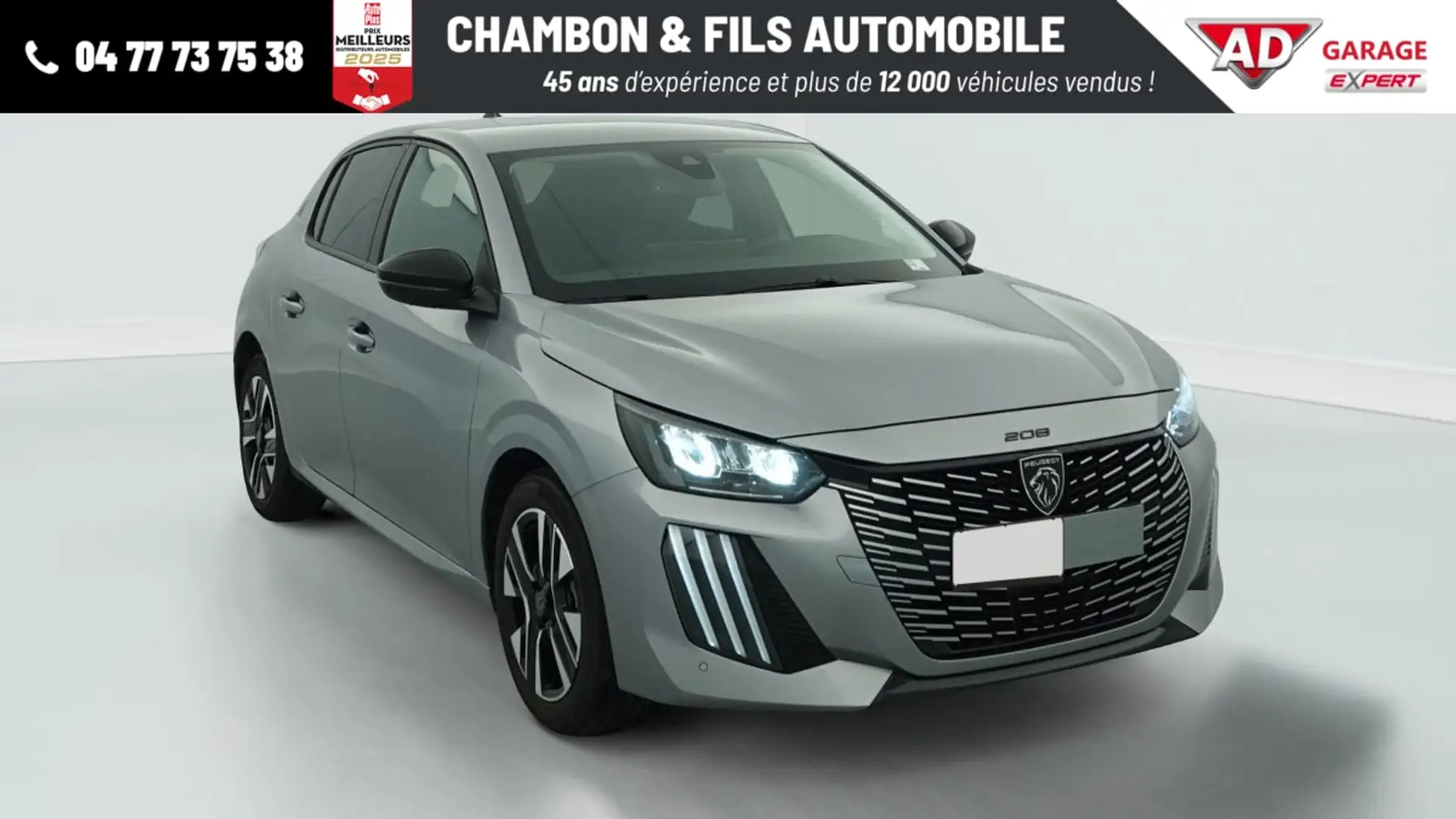 Peugeot 208 PureTech 100 S BVM6 Allure Grigio - 1
