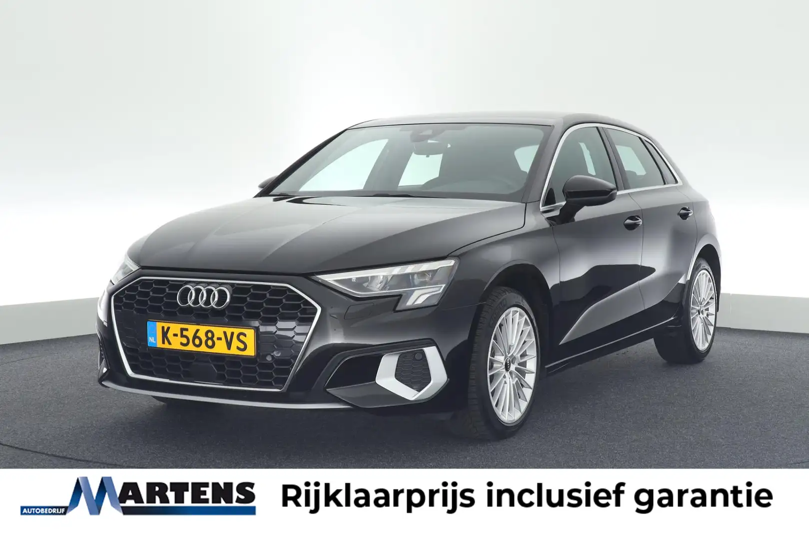 Audi A3 Sportback 35 TDI 150pk S-Tronic Business edition S Zwart - 1