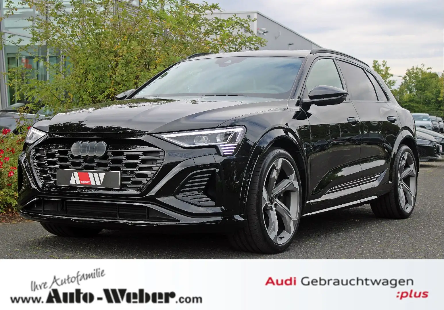 Audi SQ8 e-tron PANO AHK INDIVIDUALSITZ HuD MASSAGE Noir - 1