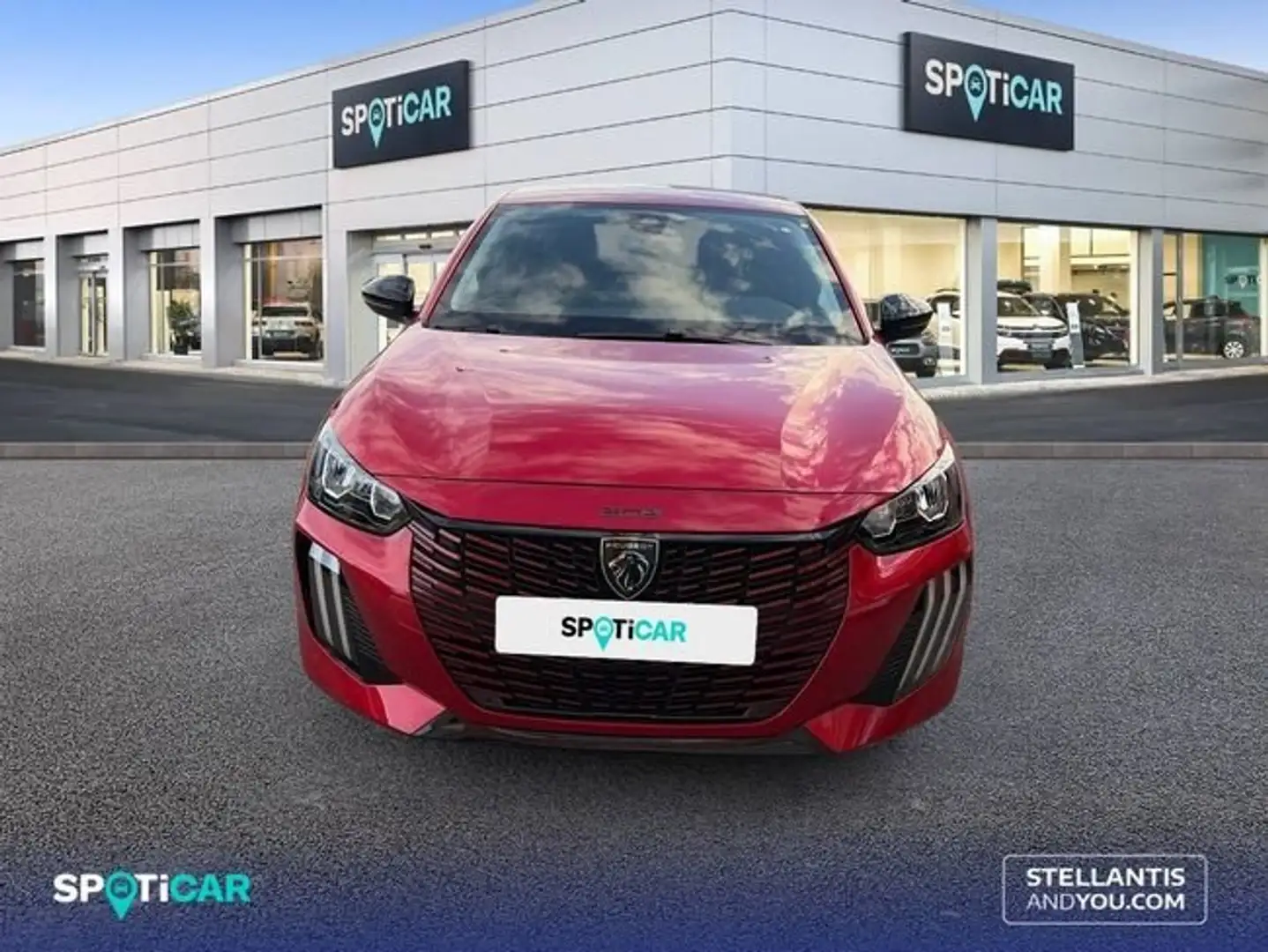 Peugeot 208 1.2 Puretech S&S Allure 100 Rojo - 2