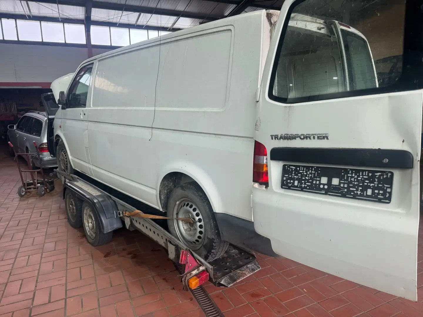 Volkswagen T5 Kombi Kasten lang Blanc - 1