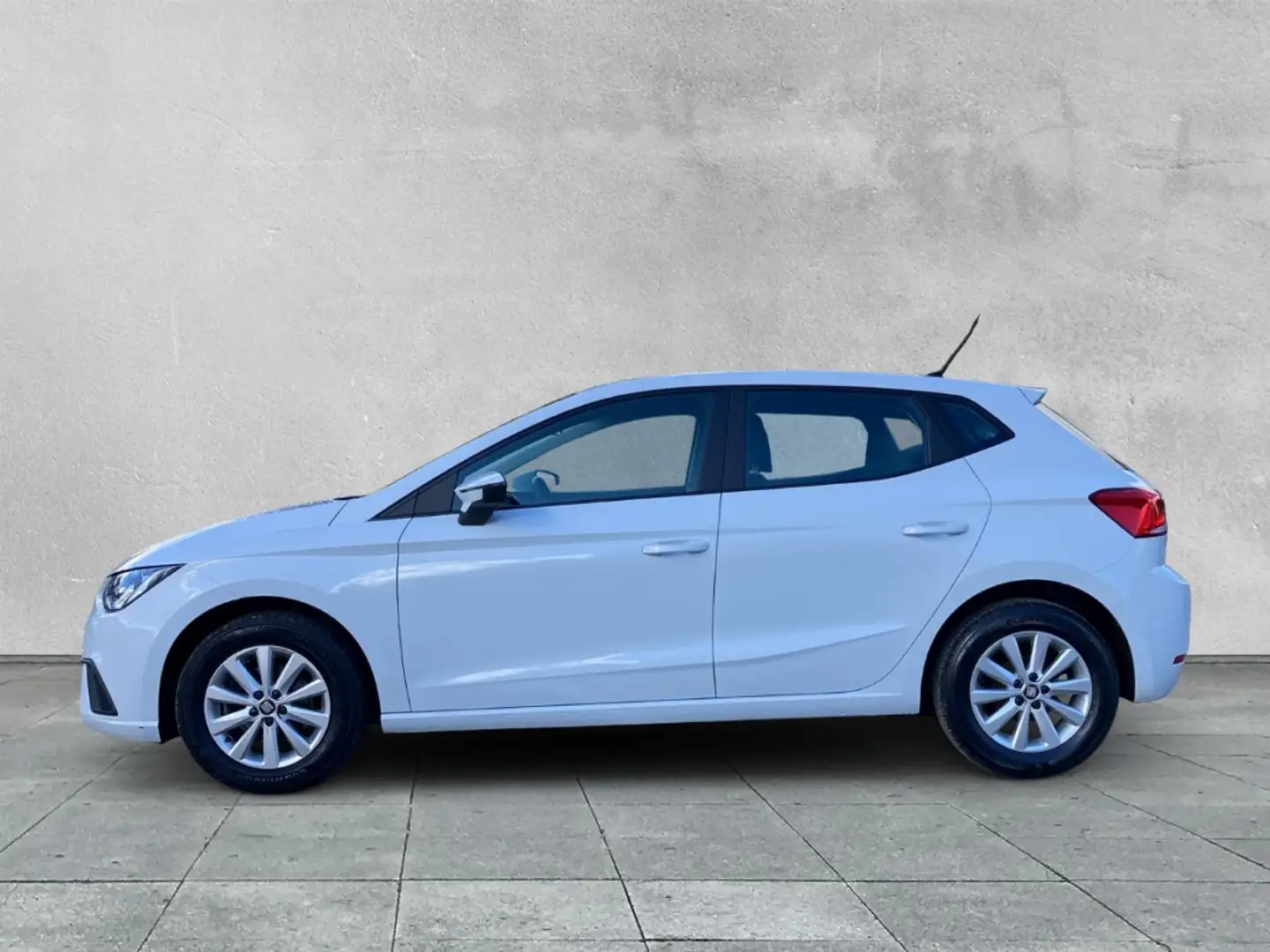 SEAT Ibiza 1.0 TSI Style Lim. SchrA¤gheck KLIMA+TOUCH+DAB+BLU Weiß - 2