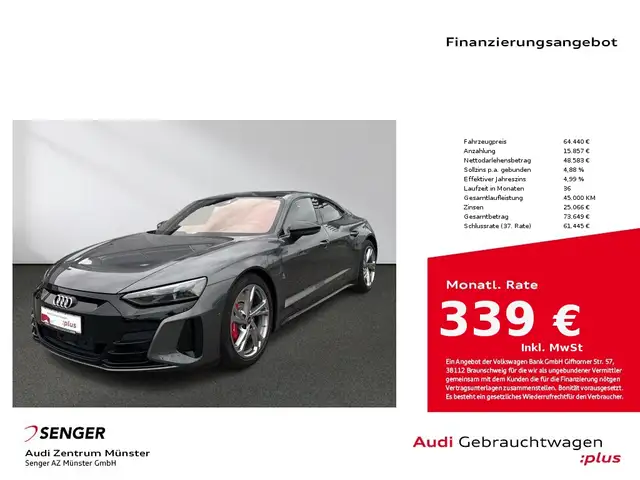 Audi RS e-tron GT Matrix Pano B&O Standheizung Kamera